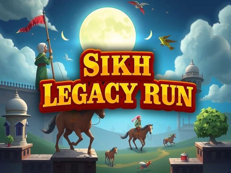 Sikh Legacy Run Game Banner